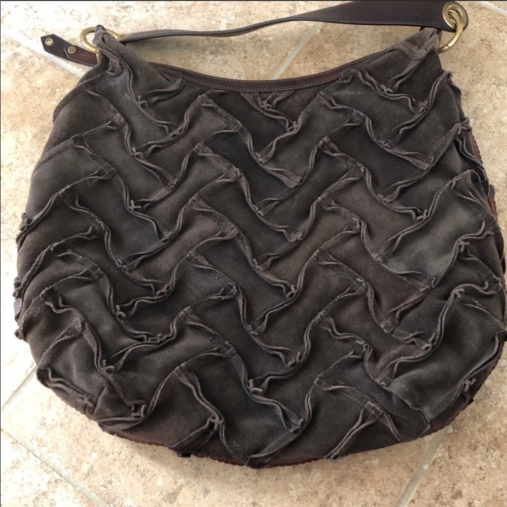 Cole Haan Suede Leather Bag